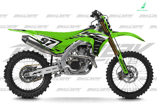 KAWASAKI KX-F 2024-2026 - 1 VIEW MOCKUP