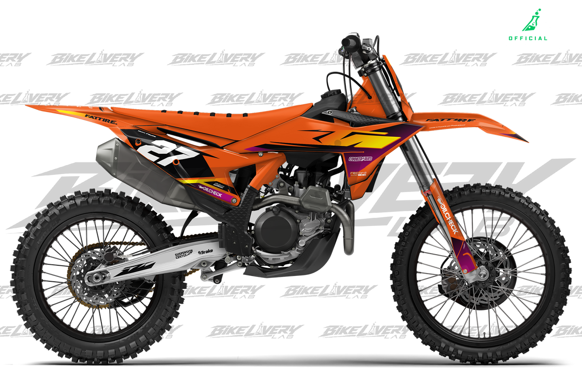 KTM 450 SX-F 2025-2026 - 1 VIEW MOCKUP