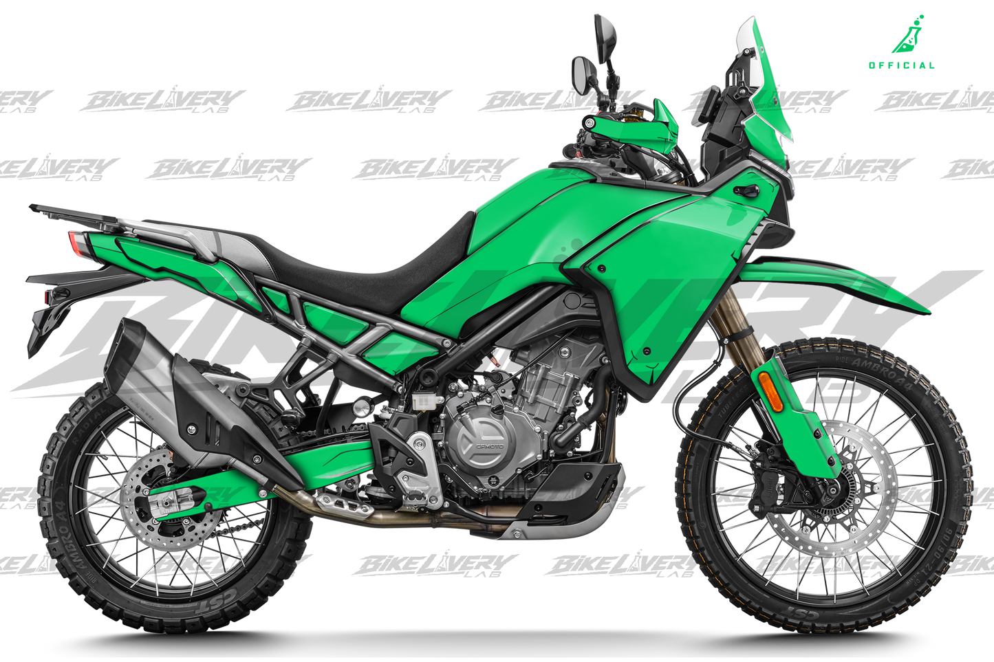 CFMOTO 450MT 2023-2026 - 1 VIEW MOCKUP