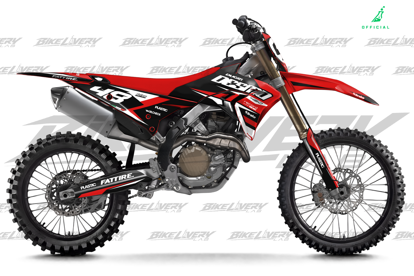DUCATI DESMO 450 MX 2025-2026 - 1 VIEW MOCKUP