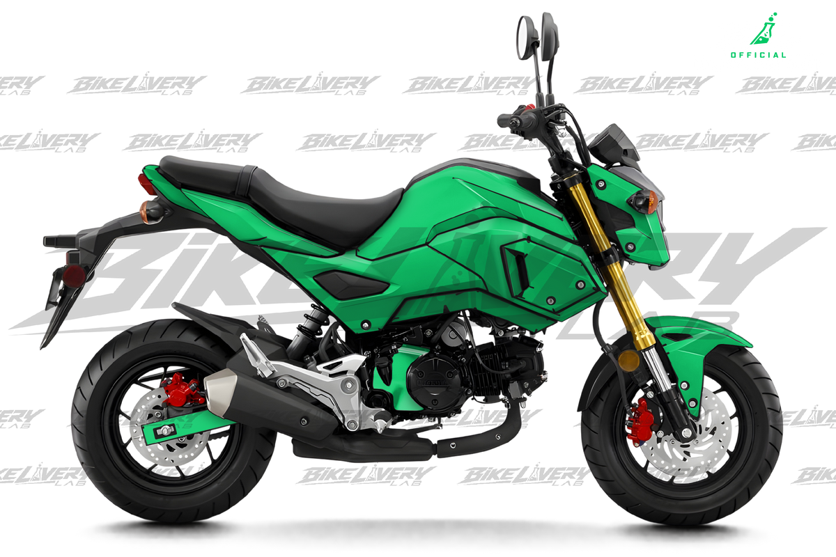 HONDA 125 MSX / GROM - 1 VIEW MOCKUP