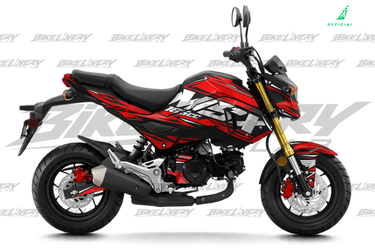 HONDA 125 MSX / GROM - 1 VIEW MOCKUP