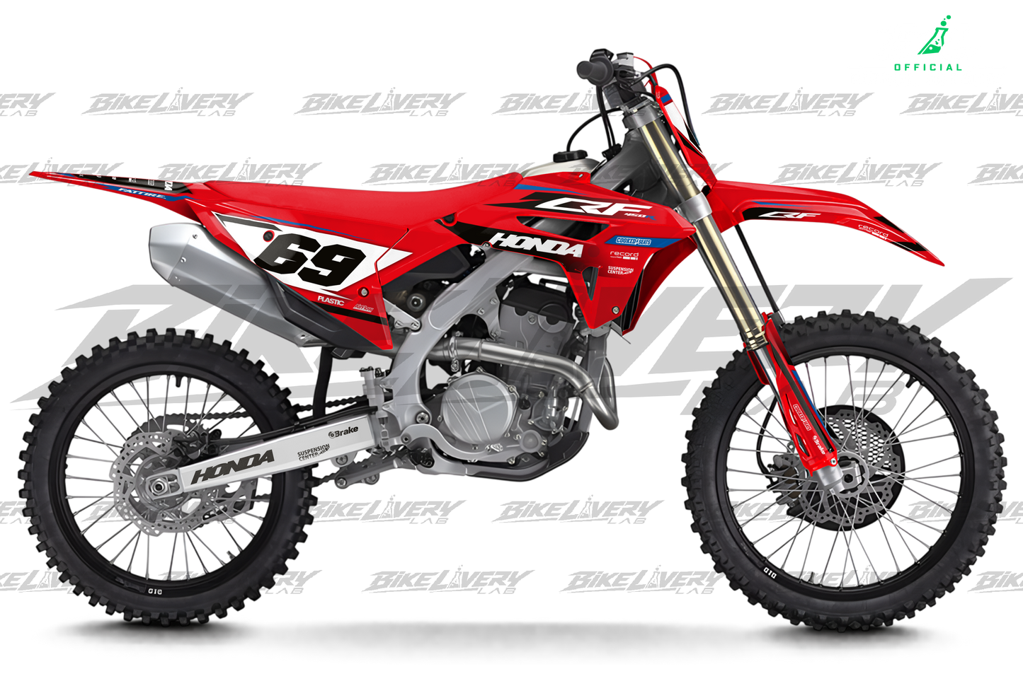 HONDA CRF-R 2021-2024 - 1 VIEW MOCKUP