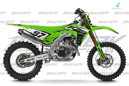 KAWASAKI KX-F 2024-2026 - 1 VIEW MOCKUP