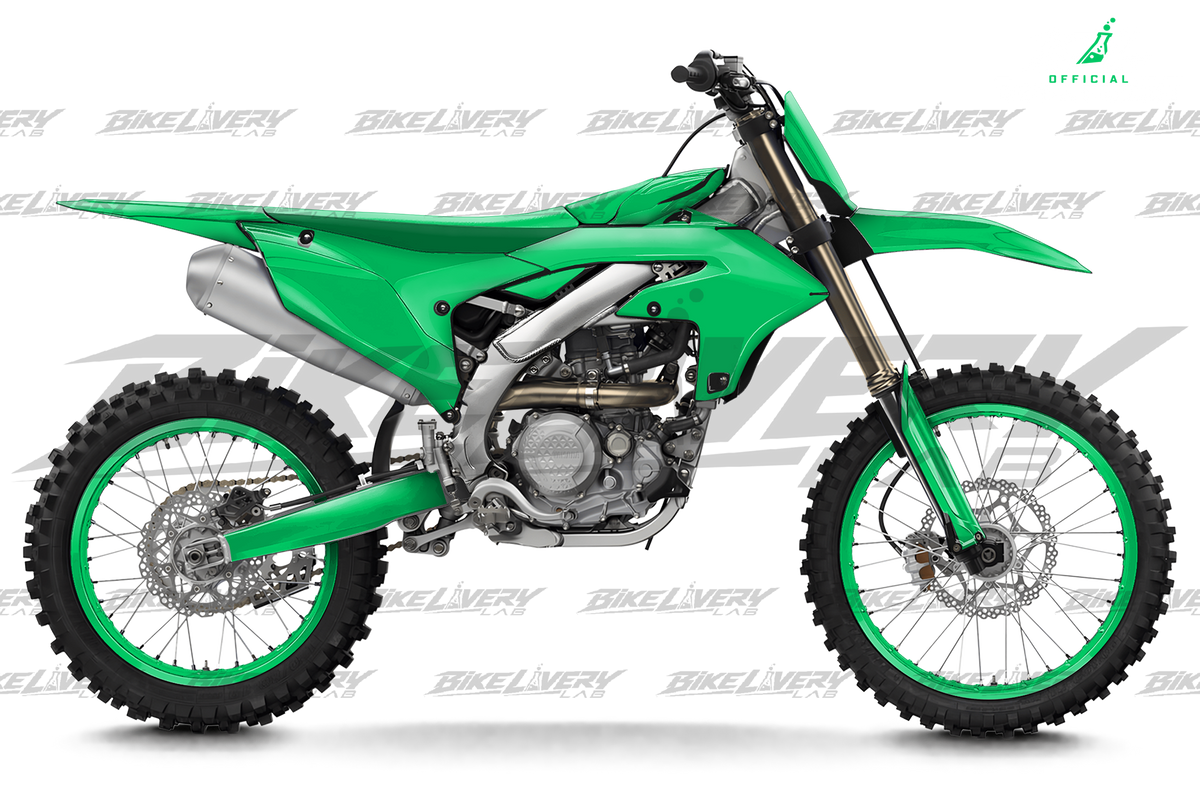 YAMAHA 450 YZ-F 2024-2025 - 1 VIEW PSD MOCKUP