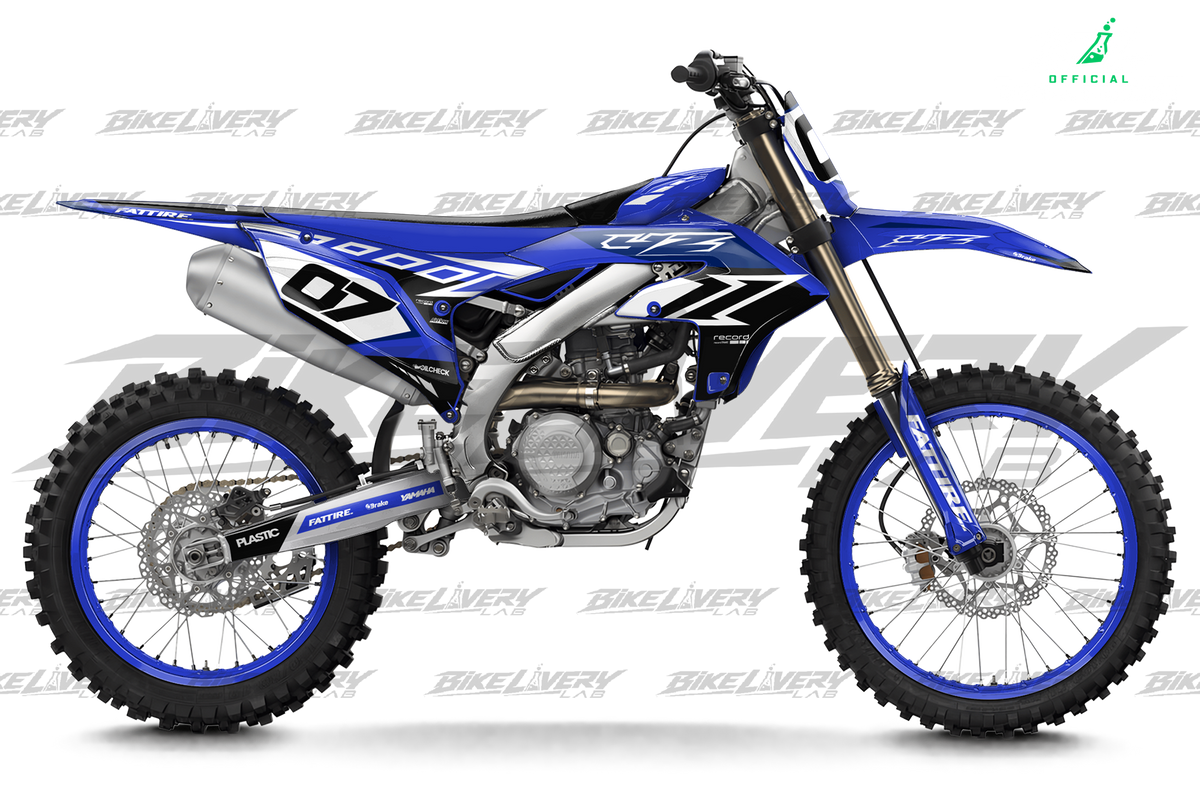 YAMAHA 450 YZ-F 2024-2025 - 1 VIEW PSD MOCKUP