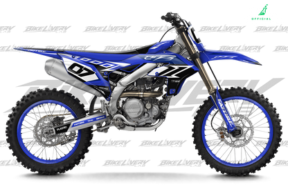 YAMAHA 450 YZ-F 2024-2025 - 1 VIEW PSD MOCKUP