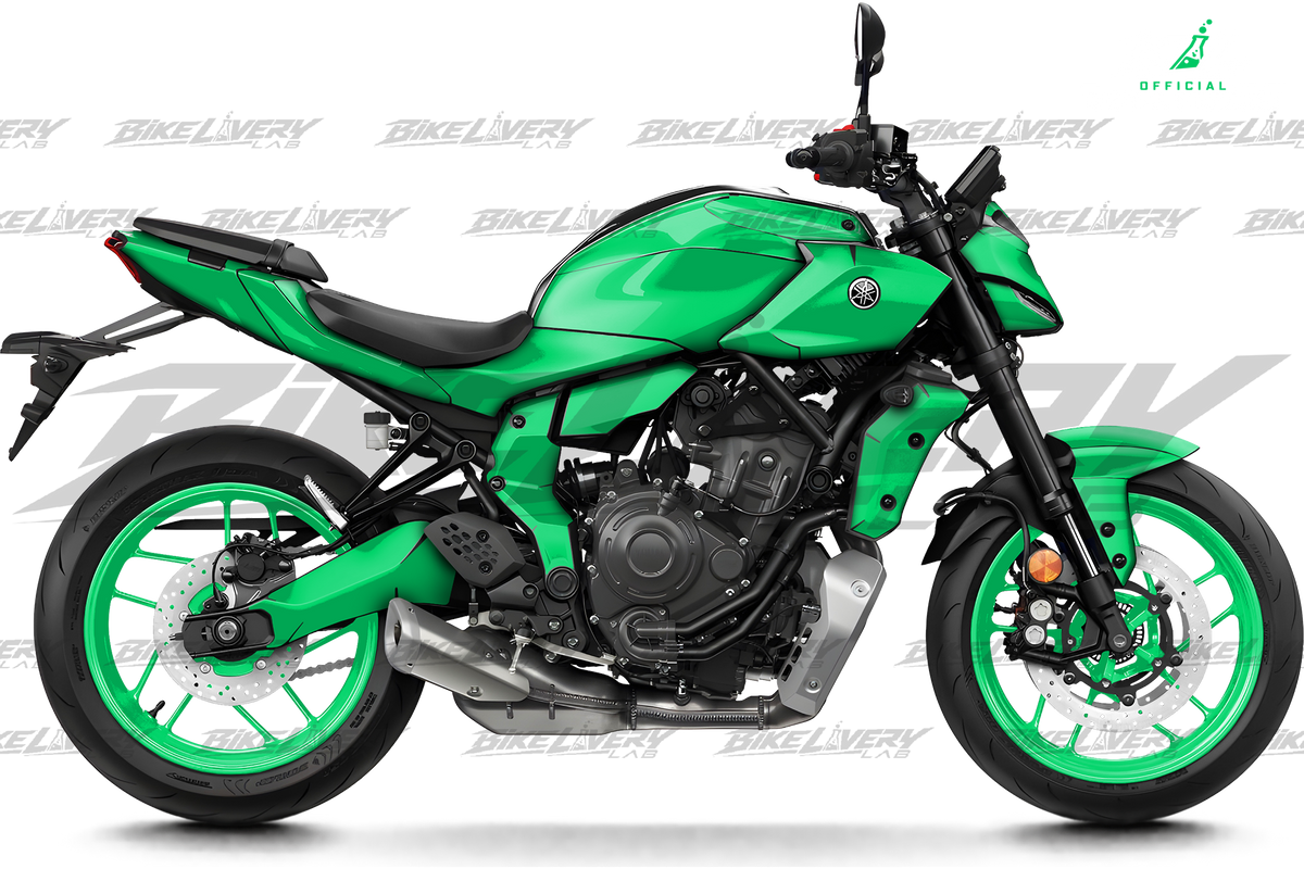 YAMAHA MT-07 2025-2026 - 1 VIEW PSD MOCKUP