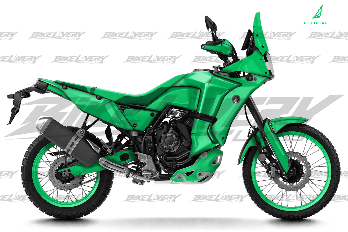 YAMAHA 700 TENERE WORLD RAID 2018-2024 - 1 VIEW PSD MOCKUP