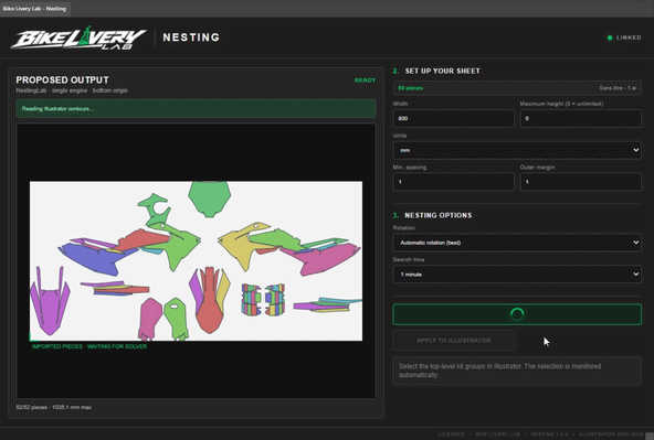 NESTING LAB SOFTWARE - Adobe Illustrator